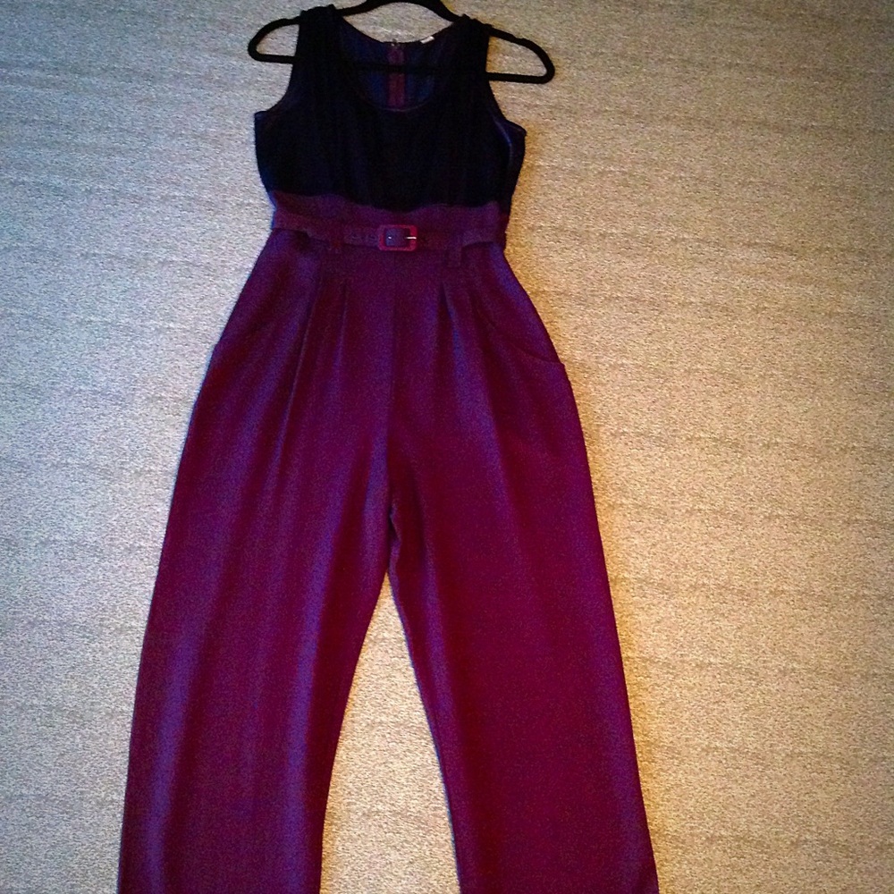 Purple Jumpsuit
